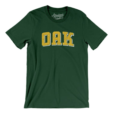 Oak Varsity Men/Unisex T-Shirt-Allegiant Goods Co. Vintage Sports Apparel