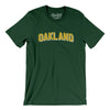 Oakland Varsity Men/Unisex T-Shirt-Forest-Allegiant Goods Co. Vintage Sports Apparel