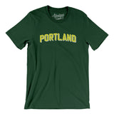 Portland Varsity Men/Unisex T-Shirt-Allegiant Goods Co. Vintage Sports Apparel