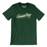 Green Bay Retro Men/Unisex T-Shirt-Allegiant Goods Co. Vintage Sports Apparel