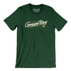 Green Bay Retro Men/Unisex T-Shirt-Forest-Allegiant Goods Co. Vintage Sports Apparel