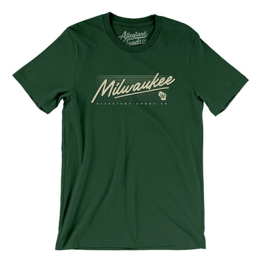 Milwaukee Retro Men/Unisex T-Shirt-Allegiant Goods Co. Vintage Sports Apparel