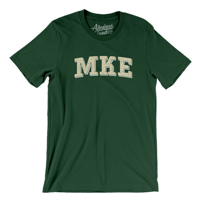 Mke Varsity Men/Unisex T-Shirt-Forest-Allegiant Goods Co. Vintage Sports Apparel