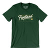 Portland Retro Men/Unisex T-Shirt-Forest-Allegiant Goods Co. Vintage Sports Apparel