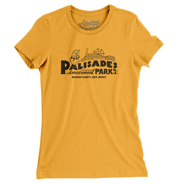 Palisades Amusement Park Women's T-Shirt-Allegiant Goods Co. Vintage Sports Apparel