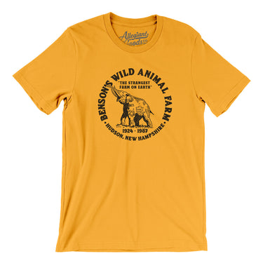 Benson’s Wild Animal Farm Men/Unisex T-Shirt-Allegiant Goods Co. Vintage Sports Apparel