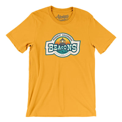 Port Huron Beacons Hockey Men/Unisex T-Shirt-Gold-Allegiant Goods Co. Vintage Sports Apparel