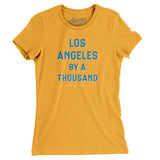 Los Angeles By A Thousand Women's T-Shirt-Allegiant Goods Co. Vintage Sports Apparel