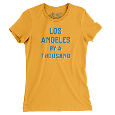 Los Angeles By A Thousand Women's T-Shirt-Allegiant Goods Co. Vintage Sports Apparel