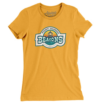Port Huron Beacons Hockey Women's T-Shirt-Allegiant Goods Co. Vintage Sports Apparel