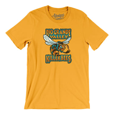 Rio Grande Valley Killer Bees Hockey Men/Unisex T-Shirt-Allegiant Goods Co. Vintage Sports Apparel