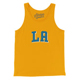 L.a. Varsity Men/Unisex Tank Top-Allegiant Goods Co. Vintage Sports Apparel