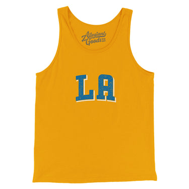 L.a. Varsity Men/Unisex Tank Top-Allegiant Goods Co. Vintage Sports Apparel