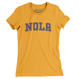 Nola Varsity Women's T-Shirt-Allegiant Goods Co. Vintage Sports Apparel