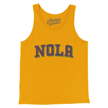 Nola Varsity Men/Unisex Tank Top-Allegiant Goods Co. Vintage Sports Apparel