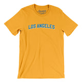 Los Angeles Varsity Men/Unisex T-Shirt-Allegiant Goods Co. Vintage Sports Apparel