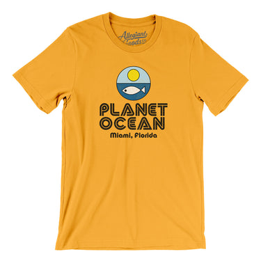 Planet Ocean Museum Men/Unisex T-Shirt-Allegiant Goods Co. Vintage Sports Apparel