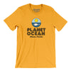 Planet Ocean Museum Men/Unisex T-Shirt-Gold-Allegiant Goods Co. Vintage Sports Apparel