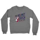 The Helmet Catch Midweight French Terry Crewneck Sweatshirt-Allegiant Goods Co. Vintage Sports Apparel