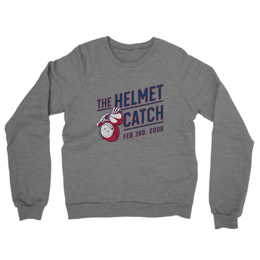 The Helmet Catch Midweight French Terry Crewneck Sweatshirt-Allegiant Goods Co. Vintage Sports Apparel
