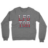 Lfg Tor Midweight French Terry Crewneck Sweatshirt-Graphite Heather-Allegiant Goods Co. Vintage Sports Apparel