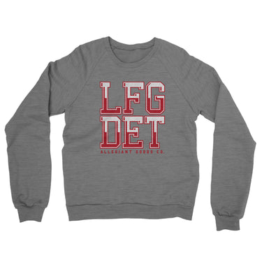 Lfg Det Midweight French Terry Crewneck Sweatshirt-Allegiant Goods Co. Vintage Sports Apparel