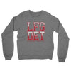 Lfg Det Midweight French Terry Crewneck Sweatshirt-Graphite Heather-Allegiant Goods Co. Vintage Sports Apparel