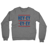 Hey-Ey-Ey-Ey Midweight French Terry Crewneck Sweatshirt-Allegiant Goods Co. Vintage Sports Apparel