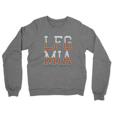 Lfg Mia Midweight French Terry Crewneck Sweatshirt-Allegiant Goods Co. Vintage Sports Apparel