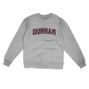 Durham Varsity Midweight Crewneck Sweatshirt-Grey Heather-Allegiant Goods Co. Vintage Sports Apparel