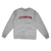 Lexington Varsity Midweight Crewneck Sweatshirt-Grey Heather-Allegiant Goods Co. Vintage Sports Apparel