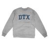 Dtx Varsity Midweight Crewneck Sweatshirt-Grey Heather-Allegiant Goods Co. Vintage Sports Apparel