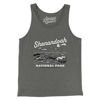 Shenandoah National Park Men/Unisex Tank Top-Allegiant Goods Co. Vintage Sports Apparel