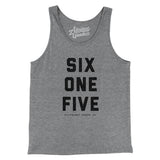 Nashville 615 Men/Unisex Tank Top-Grey TriBlend-Allegiant Goods Co. Vintage Sports Apparel