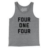 Milwaukee 414 Men/Unisex Tank Top-Grey TriBlend-Allegiant Goods Co. Vintage Sports Apparel