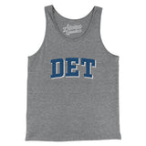 Det Varsity Men/Unisex Tank Top-Allegiant Goods Co. Vintage Sports Apparel