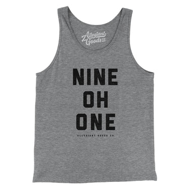 Memphis 901 Men/Unisex Tank Top-Allegiant Goods Co. Vintage Sports Apparel