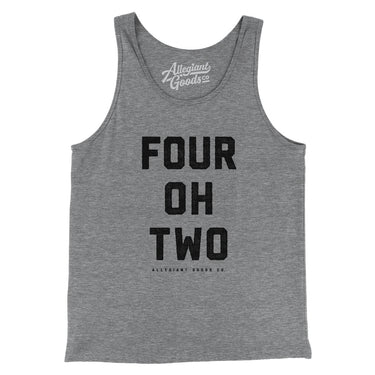 Lincoln 402 Men/Unisex Tank Top-Grey TriBlend-Allegiant Goods Co. Vintage Sports Apparel