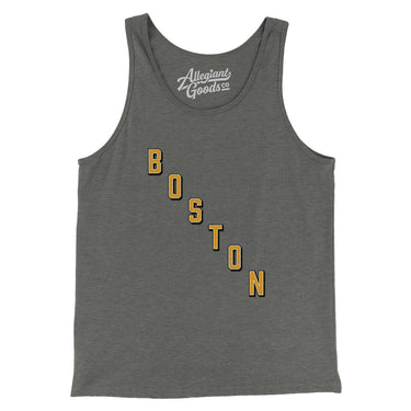 Boston Hockey Jersey Men/Unisex Tank Top-Allegiant Goods Co. Vintage Sports Apparel