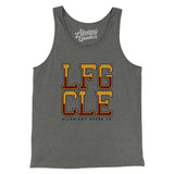Lfg Cle Men/Unisex Tank Top-Grey TriBlend-Allegiant Goods Co. Vintage Sports Apparel