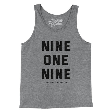 Raliegh 919 Men/Unisex Tank Top-Allegiant Goods Co. Vintage Sports Apparel