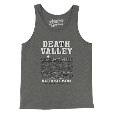 Death Valley National Park Men/Unisex Tank Top-Allegiant Goods Co. Vintage Sports Apparel