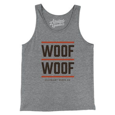 Woof Woof Men/Unisex Tank Top-Allegiant Goods Co. Vintage Sports Apparel