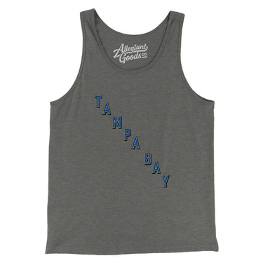 Tampa Bay Hockey Jersey Men/Unisex Tank Top-Allegiant Goods Co. Vintage Sports Apparel