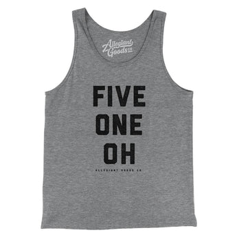 Oakland 510 Men/Unisex Tank Top-Allegiant Goods Co. Vintage Sports Apparel