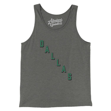 Dallas Hockey Jersey Men/Unisex Tank Top-Allegiant Goods Co. Vintage Sports Apparel