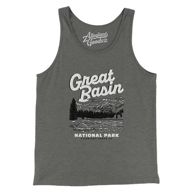 Great Basin National Park Men/Unisex Tank Top-Allegiant Goods Co. Vintage Sports Apparel