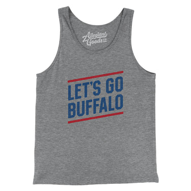 Let's Go Buffalo Men/Unisex Tank Top-Allegiant Goods Co. Vintage Sports Apparel