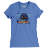 Madison Monsters Women's T-Shirt-Heather Columbia Blue-Allegiant Goods Co. Vintage Sports Apparel