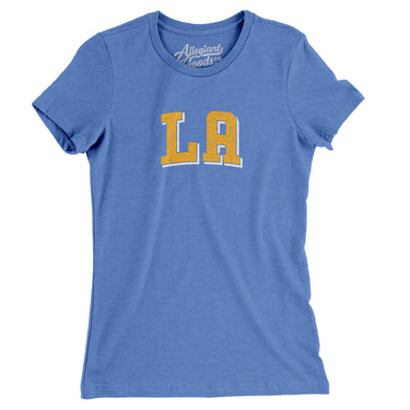 L.a. Varsity Women's T-Shirt-Allegiant Goods Co. Vintage Sports Apparel